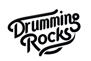 Drumming rocks logo